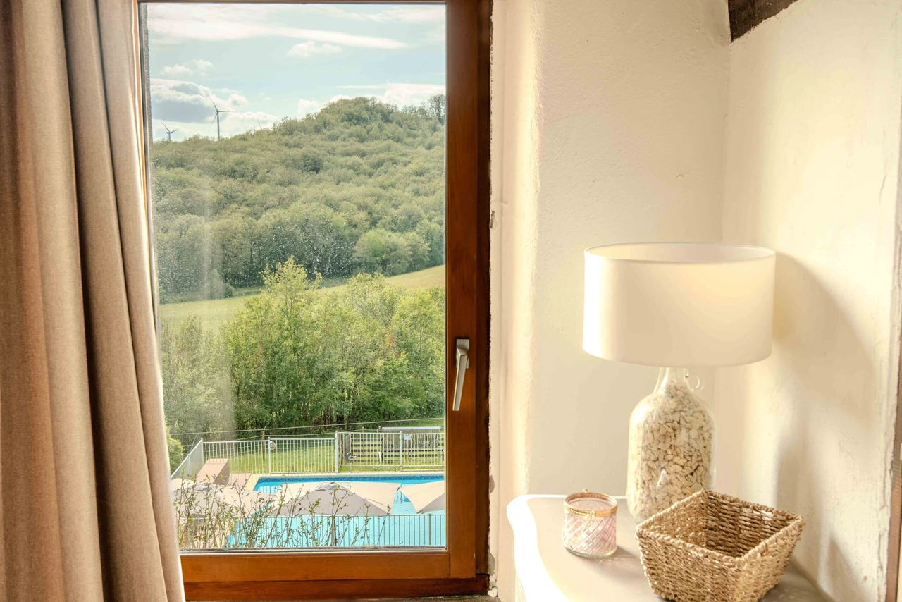 La Ferme – Aussicht aus Zimmer 4