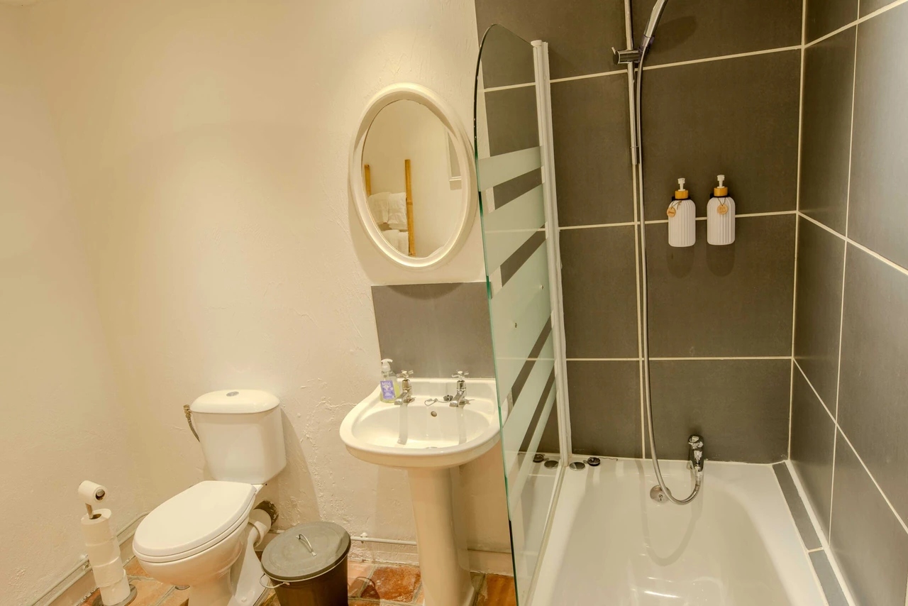 La Ferme – Badezimmer im Erdgeschoss