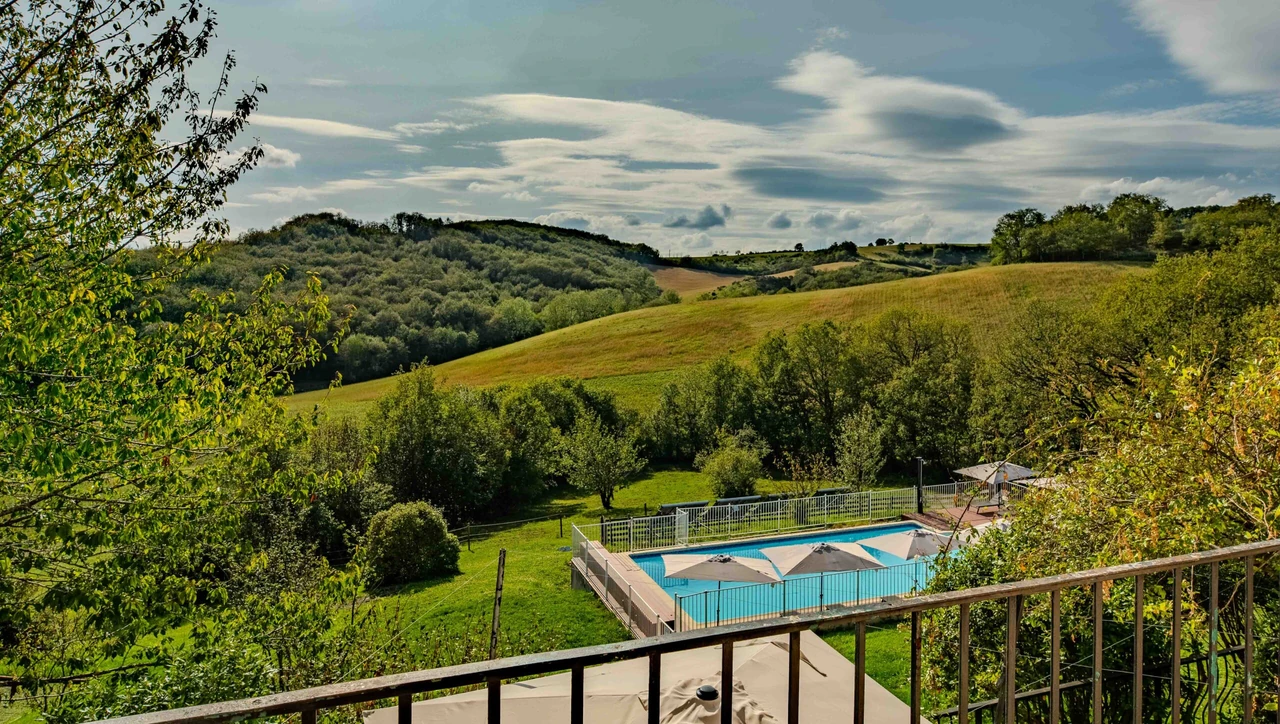 La Grange – Aussicht von der Terrasse